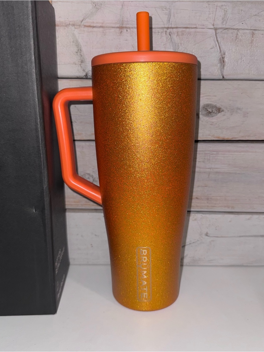 Brumate 40oz ERA - Showtime - Orange Glitter Taylor Swift BNIB ORIGINAL RELEASE!